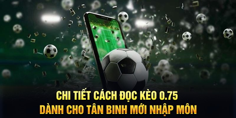 Hướng dẫn đọc kèo 0.75 dành cho người chơi 